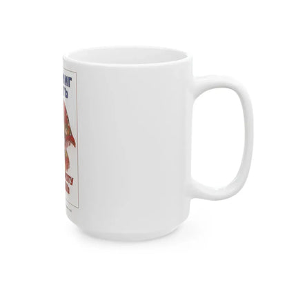 Soviet Era Poster 372 - White Coffee Mug - Go Mug Yourself