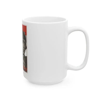 Soviet Era Poster 373 - White Coffee Mug - Go Mug Yourself