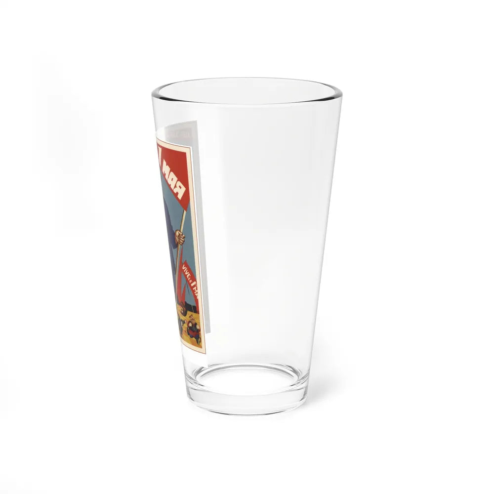 Soviet Era Poster 374 - Pint Glass 16oz-Go Mug Yourself