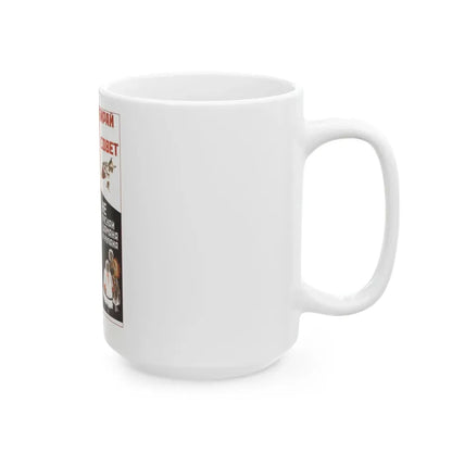 Soviet Era Poster 376 - White Coffee Mug - Go Mug Yourself