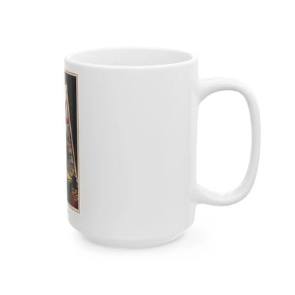 Soviet Era Poster 378 - White Coffee Mug-Go Mug Yourself