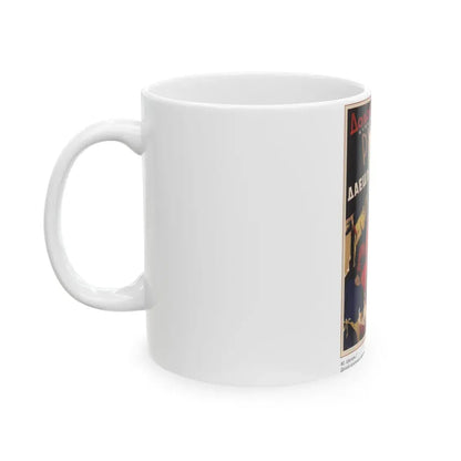 Soviet Era Poster 378 - White Coffee Mug - Go Mug Yourself