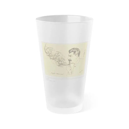Soviet Era Poster 379 - Frosted Pint Glass 16oz 16oz Frosted - Go Mug Yourself