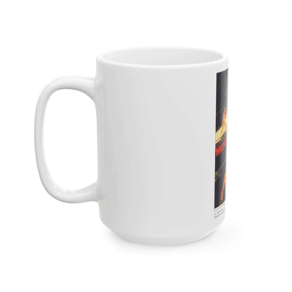 Soviet Era Poster 381 - White Coffee Mug-Go Mug Yourself