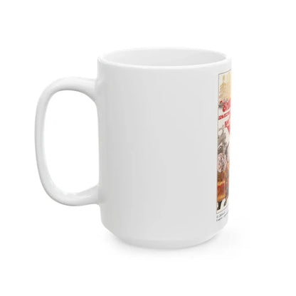 Soviet Era Poster 387 - White Coffee Mug - Go Mug Yourself