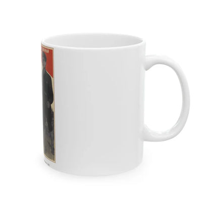 Soviet Era Poster 388 - White Coffee Mug-Go Mug Yourself