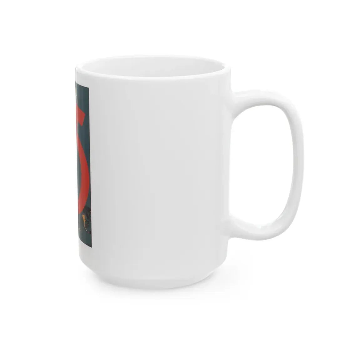 Soviet Era Poster 390 - White Coffee Mug - Go Mug Yourself
