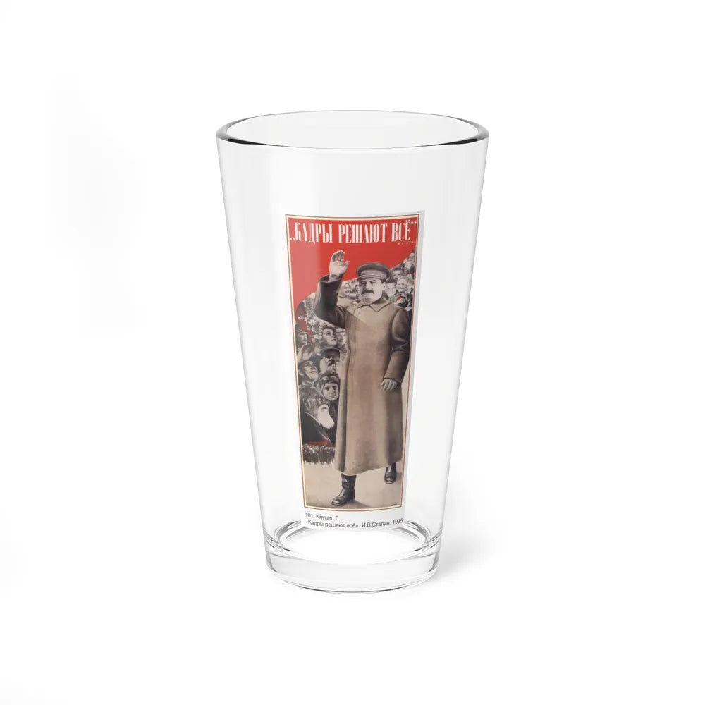 Soviet Era Poster 391 - Pint Glass 16oz-16oz-Go Mug Yourself