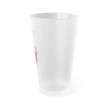 Soviet Era Poster 393 - Frosted Pint Glass 16oz - Go Mug Yourself