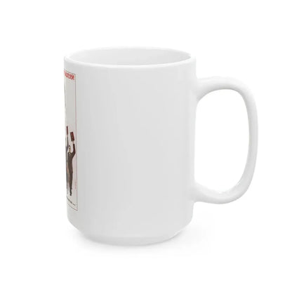 Soviet Era Poster 393 - White Coffee Mug - Go Mug Yourself