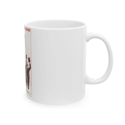 Soviet Era Poster 393 - White Coffee Mug - Go Mug Yourself