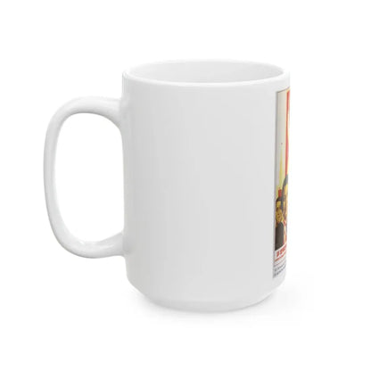 Soviet Era Poster 395 - White Coffee Mug - Go Mug Yourself