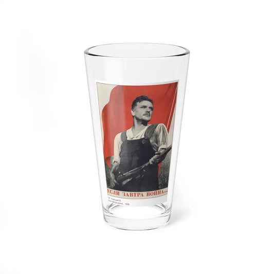 Soviet Era Poster 397 - Pint Glass 16oz-16oz-Go Mug Yourself