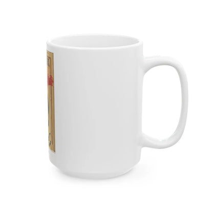 Soviet Era Poster 40 - White Coffee Mug-Go Mug Yourself