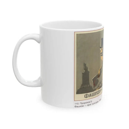 Soviet Era Poster 400 - White Coffee Mug - Go Mug Yourself