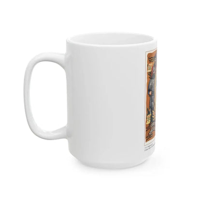 Soviet Era Poster 402 - White Coffee Mug - Go Mug Yourself