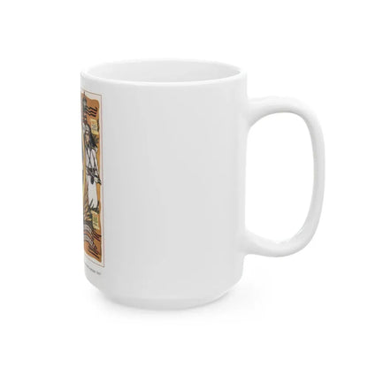 Soviet Era Poster 402 - White Coffee Mug - Go Mug Yourself