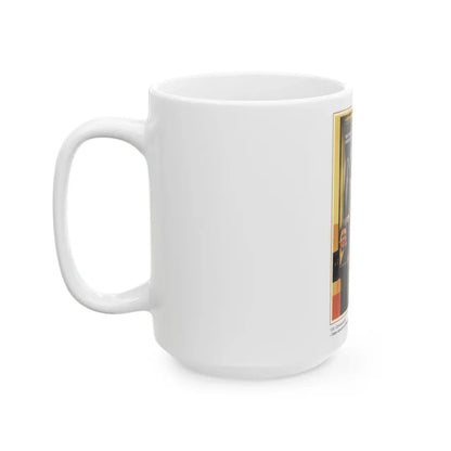 Soviet Era Poster 409 - White Coffee Mug - Go Mug Yourself