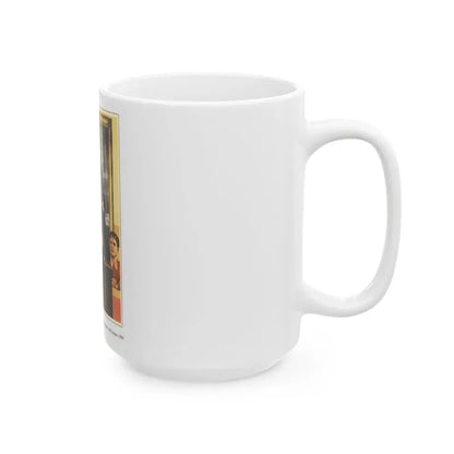 Soviet Era Poster 409 - White Coffee Mug - Go Mug Yourself