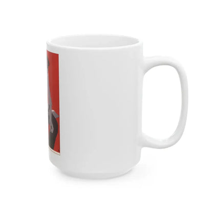 Soviet Era Poster 41 - White Coffee Mug - Go Mug Yourself