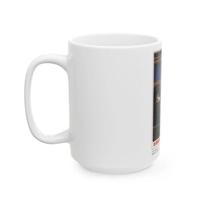 Soviet Era Poster 410 - White Coffee Mug-Go Mug Yourself