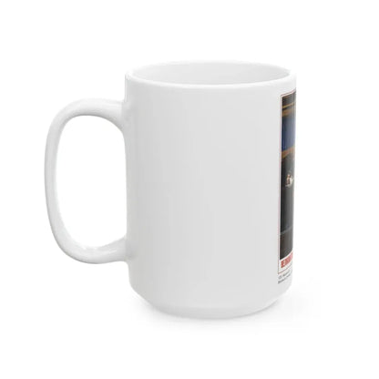 Soviet Era Poster 410 - White Coffee Mug - Go Mug Yourself