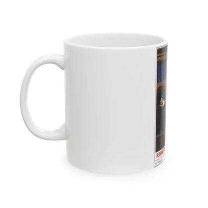 Soviet Era Poster 410 - White Coffee Mug - Go Mug Yourself