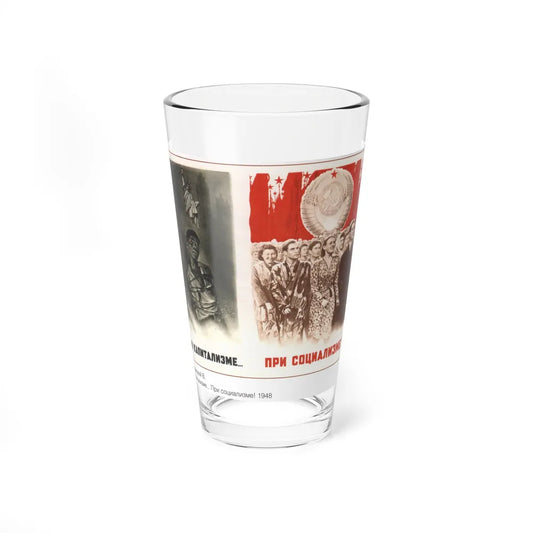 Soviet Era Poster 419 - Pint Glass 16oz-16oz-Go Mug Yourself