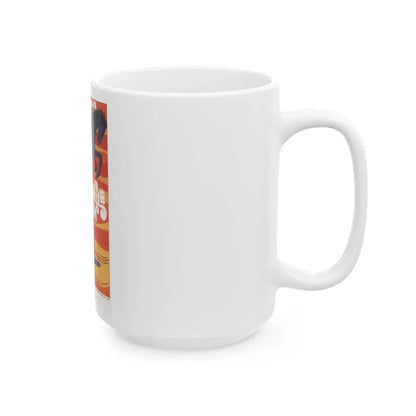Soviet Era Poster 42 - White Coffee Mug - Go Mug Yourself