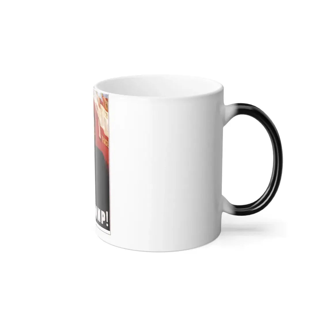 Soviet Era Poster 421 - Color Changing Mug 11oz - Go Mug Yourself