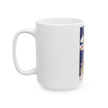Soviet Era Poster 424 - White Coffee Mug - Go Mug Yourself