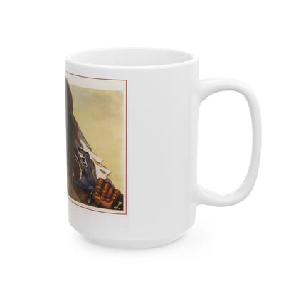 Soviet Era Poster 427 - White Coffee Mug-Go Mug Yourself