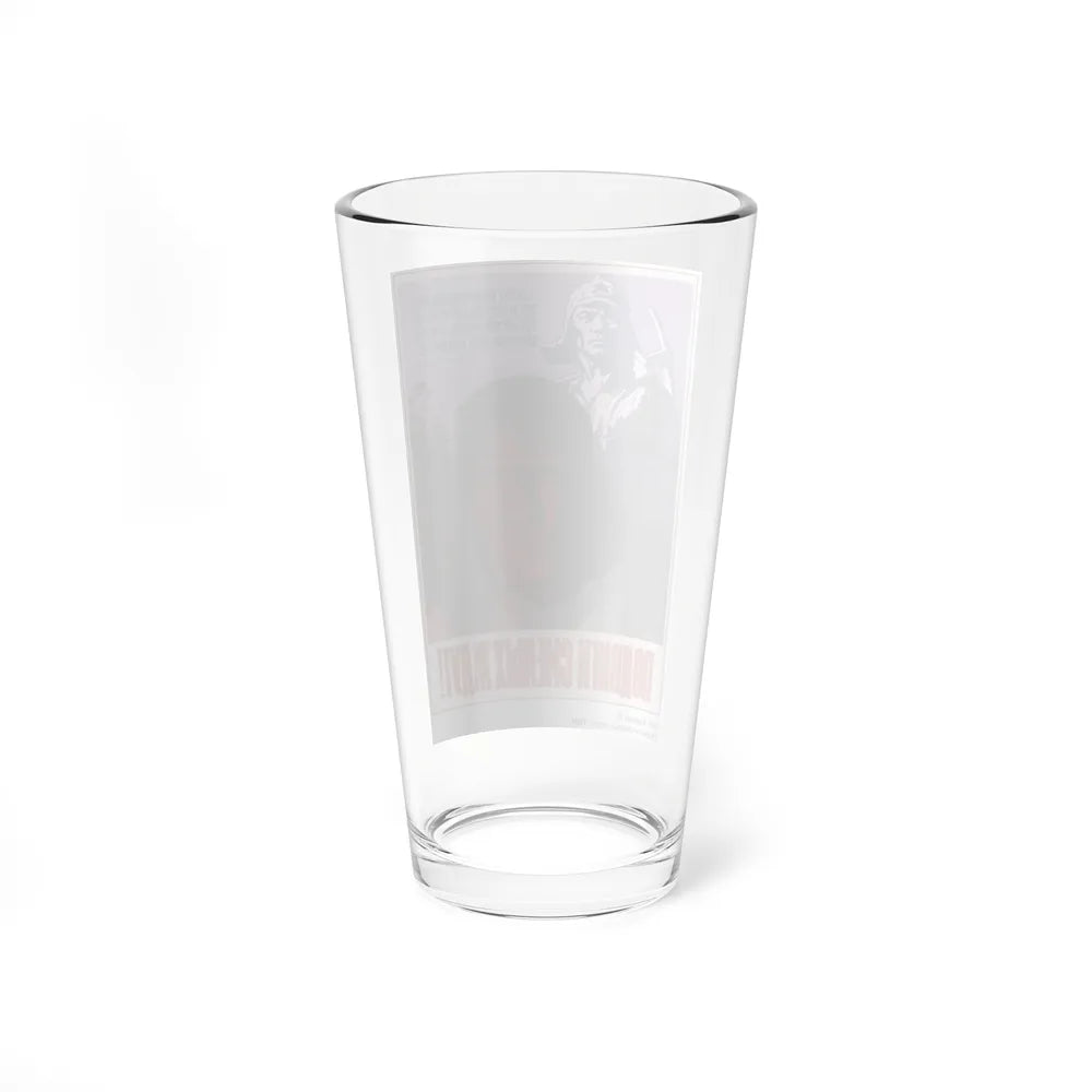 Soviet Era Poster 430 - Pint Glass 16oz-Go Mug Yourself