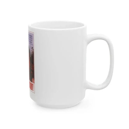 Soviet Era Poster 430 - White Coffee Mug - Go Mug Yourself