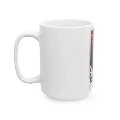 Soviet Era Poster 431 - White Coffee Mug - Go Mug Yourself