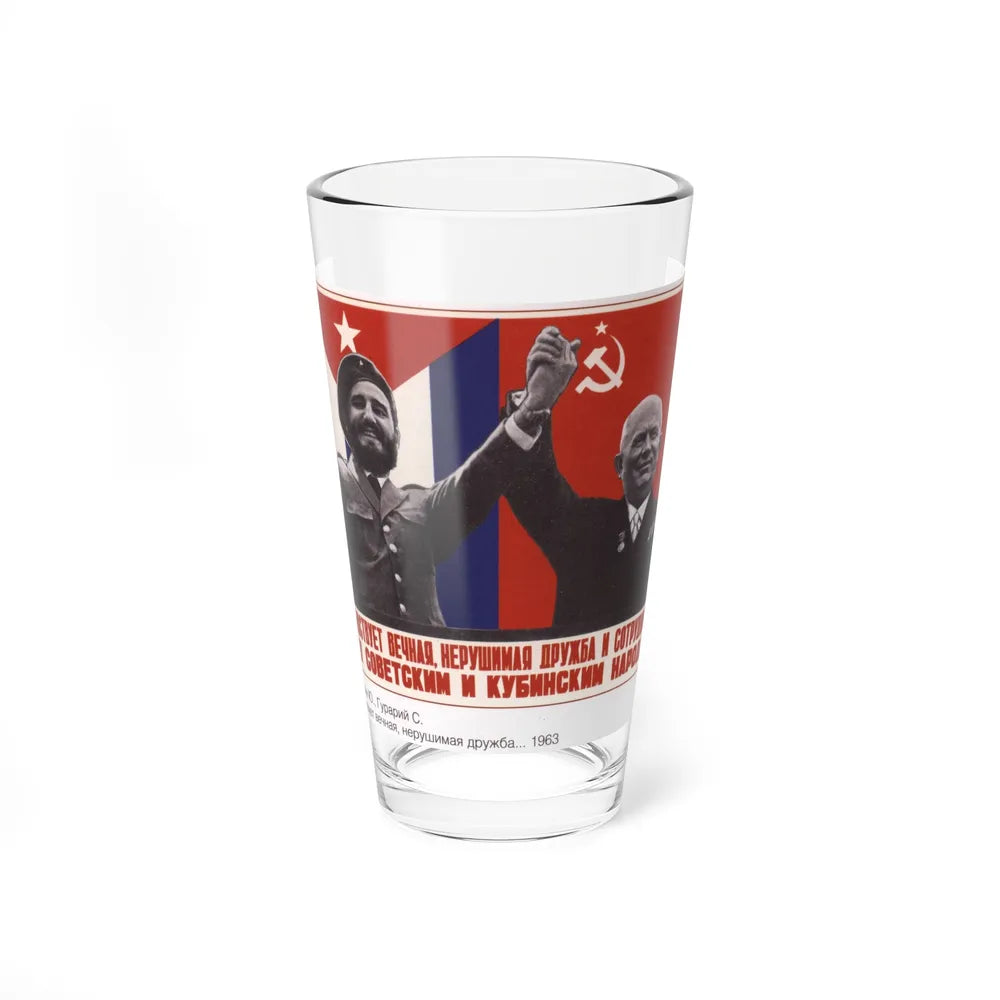 Soviet Era Poster 438 - Pint Glass 16oz-16oz-Go Mug Yourself