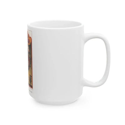 Soviet Era Poster 44 - White Coffee Mug - Go Mug Yourself