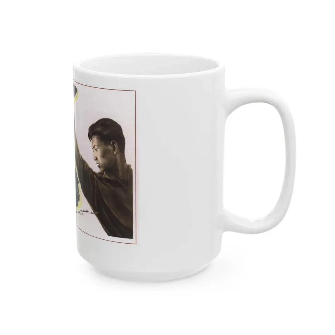 Soviet Era Poster 440 - White Coffee Mug - Go Mug Yourself