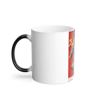 Soviet Era Poster 444 - Color Changing Mug 11oz - Go Mug Yourself