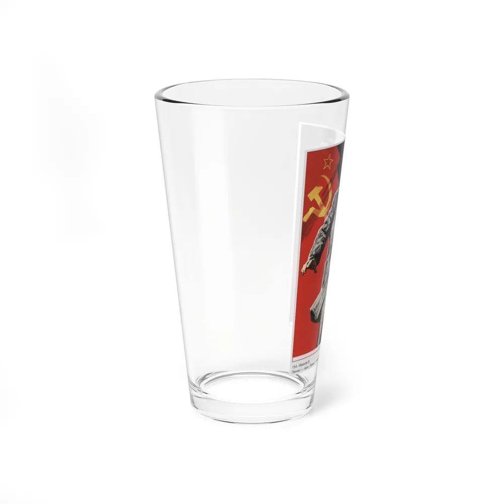 Soviet Era Poster 444 - Pint Glass 16oz-Go Mug Yourself