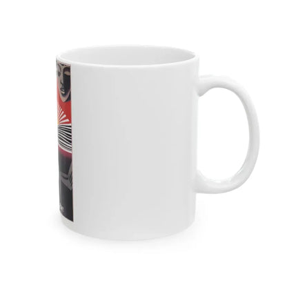 Soviet Era Poster 445 - White Coffee Mug - Go Mug Yourself