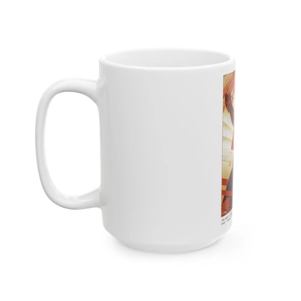 Soviet Era Poster 446 - White Coffee Mug-Go Mug Yourself