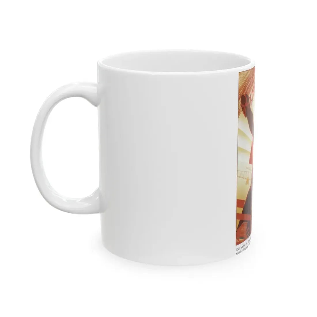 Soviet Era Poster 446 - White Coffee Mug - Go Mug Yourself