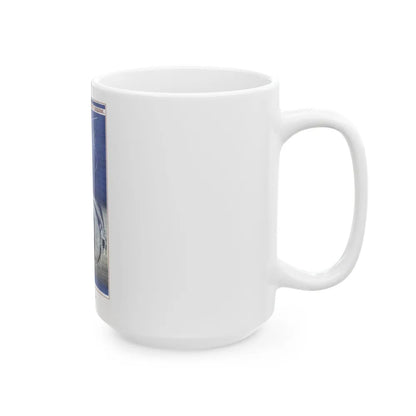 Soviet Era Poster 447 - White Coffee Mug-Go Mug Yourself