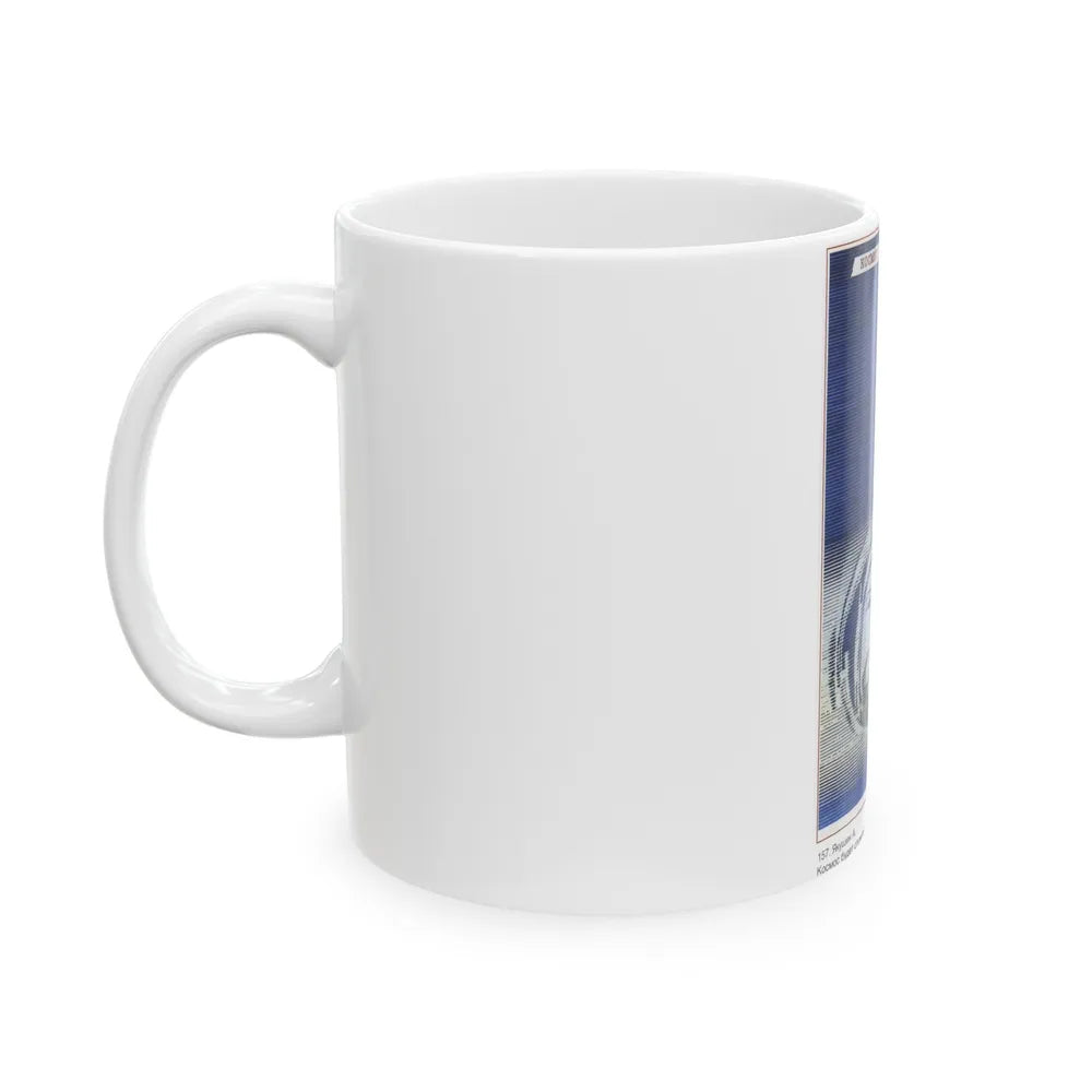 Soviet Era Poster 447 - White Coffee Mug-Go Mug Yourself