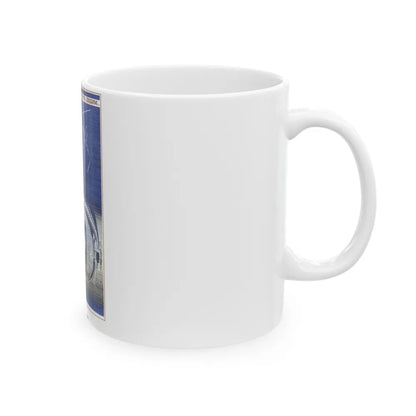 Soviet Era Poster 447 - White Coffee Mug-Go Mug Yourself