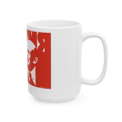 Soviet Era Poster 448 - White Coffee Mug-Go Mug Yourself