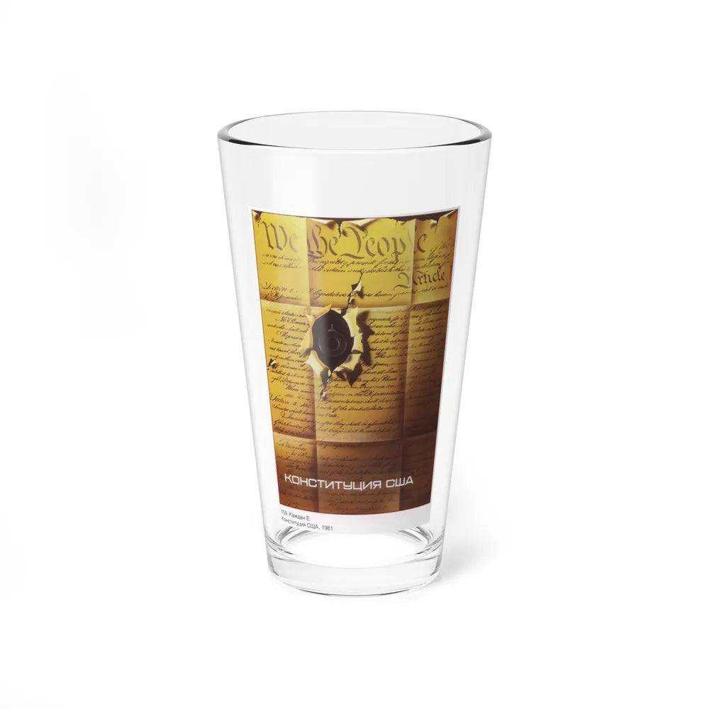 Soviet Era Poster 449 - Pint Glass 16oz-16oz-Go Mug Yourself