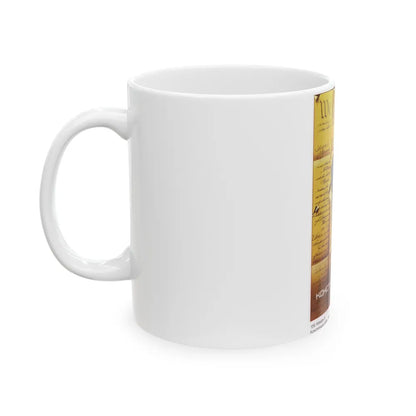 Soviet Era Poster 449 - White Coffee Mug-Go Mug Yourself