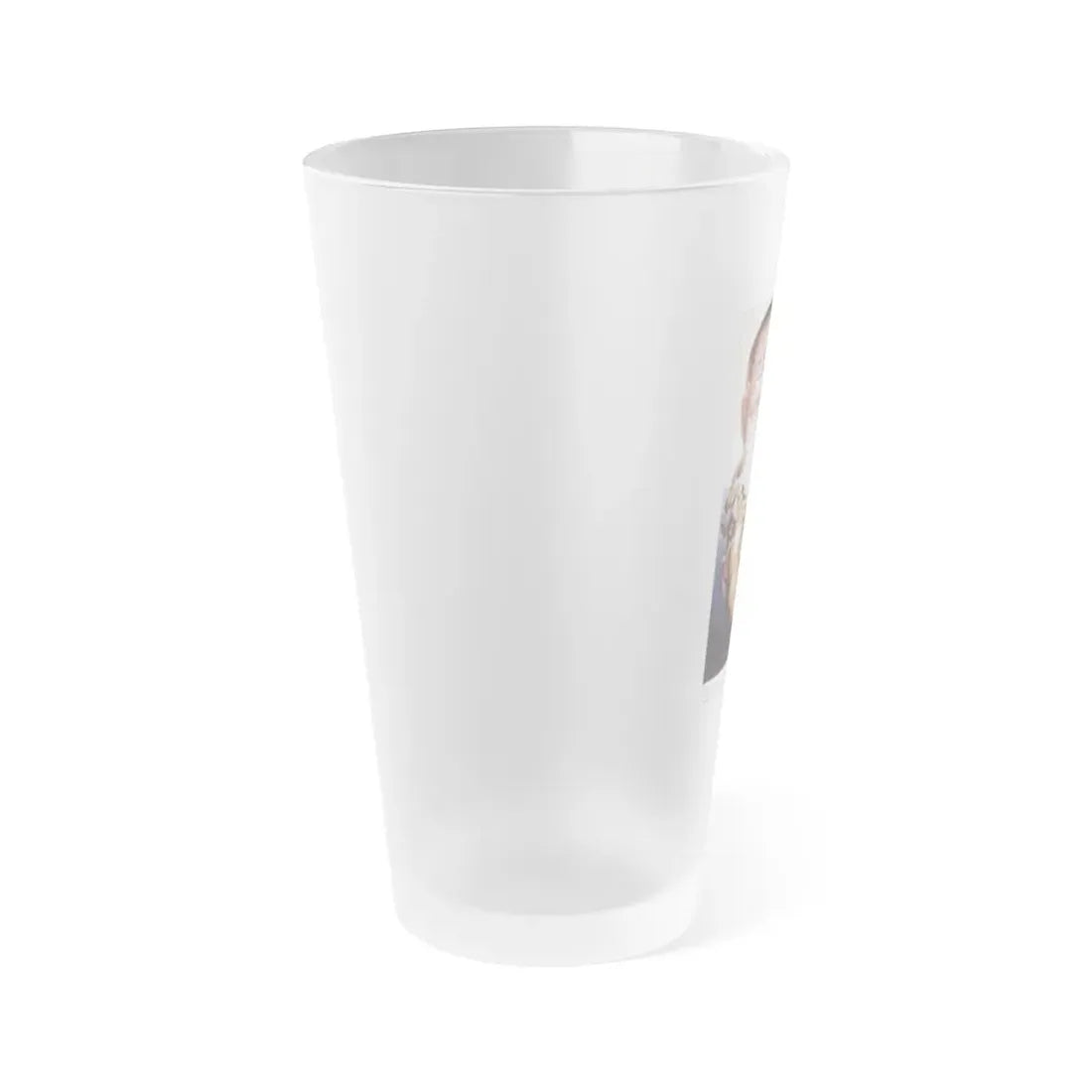 Soviet Era Poster 45 - Frosted Pint Glass 16oz - Go Mug Yourself